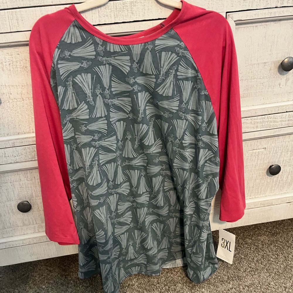 LuLaRoe Randy Disney Princess Aurora Top